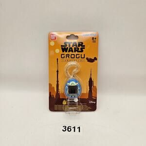 STAR WARS GROGU TAMAGOTCHI VIRTUAL PET BLUE DEVICE BANDAI NAMCO DISNEY MANDALOR
